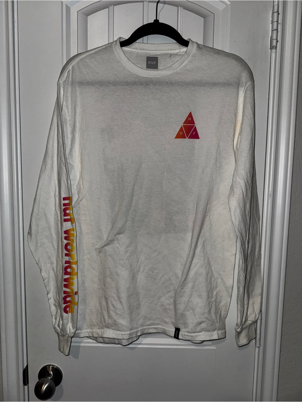 HUF Prism Floral Triple Triangle Long Sleeve‎ T-Shirt